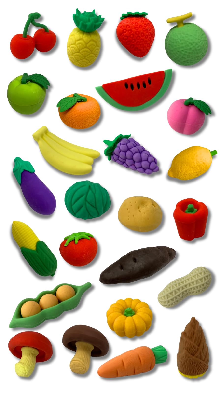 Amazon | PERSIMONE ミニ消しゴム おもしろ文房具 学校 知育